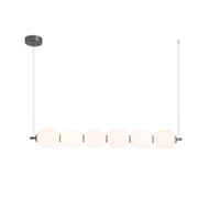 PIQUET Metal Chandelier Light for Study, Bar & Dining Room – Contemporary Style