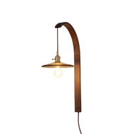 ANNA Wooden Wall Light for Bedroom, Corridor & Living Room - Wabi-Sabi Style