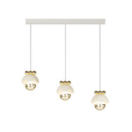 WATSON Dimmable PVC Pendant Light for Dining Room & Living Room - Modern Style