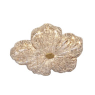 FLORENCE Dimmable Brass Flower Ceiling Light for Bedroom, Study & Living Room - Contemporary Style