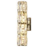 NATALIA Crystal Wall Light for Corridor, Living Room & Bedroom - Modern Style
