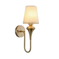 MORI Brass Wall Light for Living Room, Bedroom & Study - American Style
