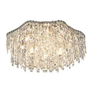 VICTORIA Crystal Flower Ceiling Light for Bedroom, Living & Dining Room - European Style