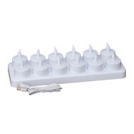 BOUGIE Plastic Candle Decorative Light for Bedroom, Dining & Living Room - Modern Style