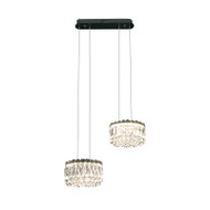 CABERNET Crystal Pendant Light for Bedroom, Dining & Living Room - European Style