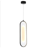 [Display] Modern LED Pendant Light Acrylic Shade Metal Pin Shape Bedroom Dining Room Decor