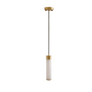 LINUS Brass Pendant Light for Bedroom - Minimalist Style