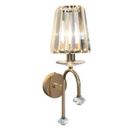 BLADE Crystal Wall Light for Bedroom & Living Room - Modern Style