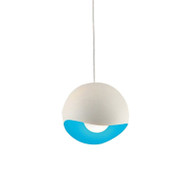 [Local Stock] REGINA Iron Ball Pendant Light for Leisure Area, Living Room & Bedroom - Modern Style [Blue, 30cm]