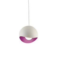 [Local Stock] REGINA Iron Ball Pendant Light for Leisure Area, Living Room & Bedroom - Modern Style [Purple, 30cm]