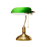 MORGAN Glass Table Lamp for Bedroom, Study & Living Room - Retro Style