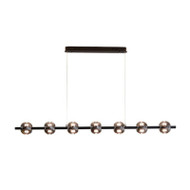 ARIEL Glass Dimmable Chandelier for Dining Room - Minimalist Style