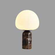 DUKE Marble Table Lamp for Study & Bedroom - Scandinavian Style