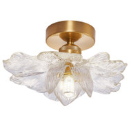 ARIA Petal Resin Ceiling Light for Living Room & Hallway - Modern Style