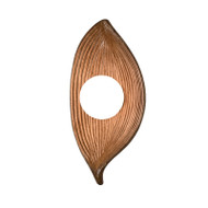 DALE Resin Leaf Wall Light for Bedroom, Study & Living Room - Scandinavian Style