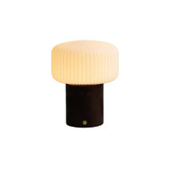 ISAAC Wooden Rechargeable Table Lamp for Bedroom, Study & Living Room - Modern Style