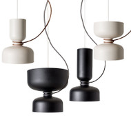 RADIAN Metal Pendant Light for Bedroom, Dining & Living Room - Modern Style