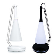 WHITACRE ABS Wireless Charging Bluetooth Speaker Table Lamp for Bedroom, Study & Living Room - Modern Style