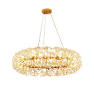 RALD Crystal Chandelier Light for Dining Room, Bedroom & Living Room - Modern Style