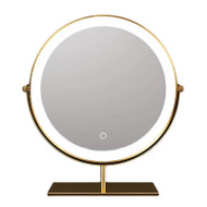 ERISED Carbon Steel Rotatable Smart Cosmetic Mirror for Bedroom, Dressing Room & Living Room - Modern Style