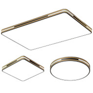 FERDINAND Acrylic Basic Ceiling Light for Bedroom, Study & Living Room - Modern Style