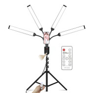 VARIA Aluminum Alloy Adjustable Fill Light for Live Streaming, Photography & Video - Modern Style