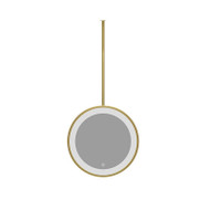 PEARL Glass Round Makeup Mirror Light for Bathroom - Minimalist Style