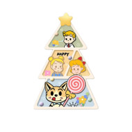 TIANNA PVC Cartoon Decorative Mural Light for Corridor, Kid's Room & Living Room - Cream Style