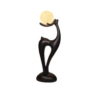 YADIRA Dimmable Resin Deer Floor Lamp for Living Room, Bedroom & Study - Vintage Style