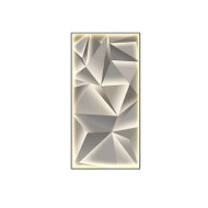 GABRIEL Crystal Porcelain Geometric Decorative Mural Light for Corridor, Entrance Hall & Living Room - Modern Style