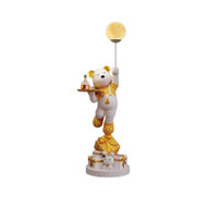 COLIN Resin Bear Floor Lamp / Ornament for Study, Living Room & Kid's Room - Modern Style