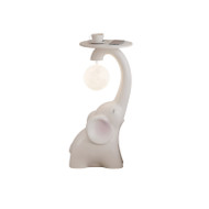 LYNN Dimmable Resin Elephant Floor Lamp / Ornament for Kid's Room, Living Room & Bedroom - Modern Style
