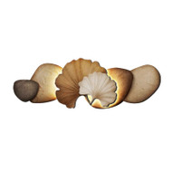ZACH Sandstone Ginkgo Leaf Decorative Mural Light for Corridor, Hallway & Living Room - Modern Style