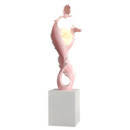 ZEPHYR Resin Birds Floor Lamp Ornament for Bedroom, Living Room & Hallway - Modern Style