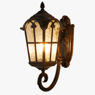 SERENA Sensor Aluminum Outdoor Wall Light for Balcony, Villa & Gate - American Style