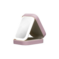TIANA Dimmable Portable Glass Makeup Mirror with Light for Dressing Room, Bedroom & Living Room - Modern Style