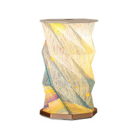 VINCENT Foldable Paper Starry Night Table Lamp for Bedroom, Living & Kids' Room - Modern Style