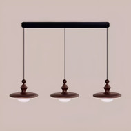 AIDAN Wooden Pendant Light for Dining Room - Modern Style