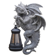 RYLAN Solar Resin Dragon Outdoor Wall Light for Villa, Fence & Park - Modern Style