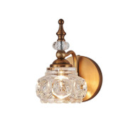 Image 55: KERWIN Glass Wall Light for Corridor, Bedroom & Living Room - American Style