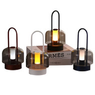 Image 49: CAMBER Dimmable Iron Table Lamp for Balcony, Camping & Bedroom - Modern Style