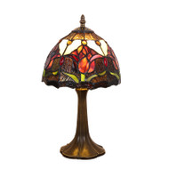 XANDRA Glass Table Lamp for Bedroom, Study & Living Room - Retro Style