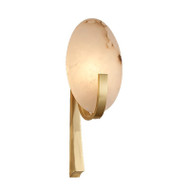 ERIC Brass Wall Light for Living Room & Hallway - Scandinavian Style