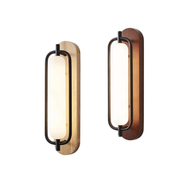 KARL Wooden Wall Light for Bedroom, Living Room & Corridor - Medieval Style