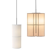 FRANKE Fabric Pendant Light for Bedroom, Dining & Living Room - Japanese Style 