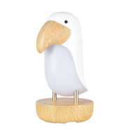 TOCO Bluetooth Speaker ABS Toucan Night Light for Bedroom & Kid's Room - Modern Style