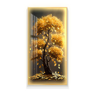 AURELIA Crystal Porcelain Feng Shui Decorative Mural Light for Entrance Hall, Corridor & Living Room - Modern Style
