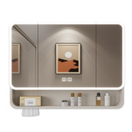 DARKE Aluminum Alloy Mirror Cabinet for Bathroom, Dressing Room & Washroom - Modern Style