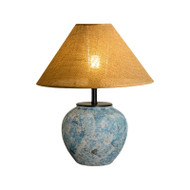 DAWN Ceramic Table Lamp for Living Room, Bedroom & Study - Retro Style