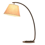 BRUCE Fabric Table Lamp for Bedroom, Study & Living Room - American Style